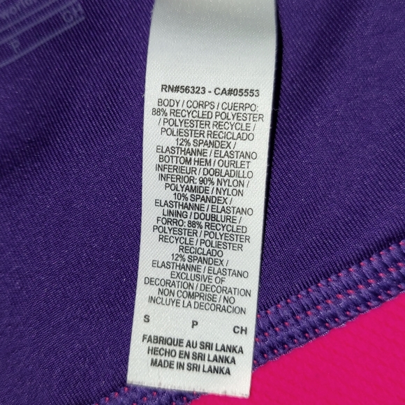 Nike Dri-Fit sports bra | Size S | Purple - Picture 4 of 5